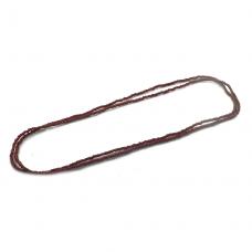 Guia Simples Mi&ccedil;anguinha Marrom Fosco(Xang&ocirc;)