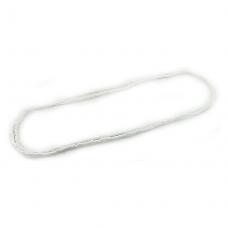 Guia Simples Mi&ccedil;anguinha Branco Fosco(Oxal&aacute;)