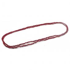 Guia Simples Mi&ccedil;anguinha Vermelho Fosco(Ians&atilde;)