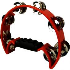 Pandeiro Meia Lua Vermelho