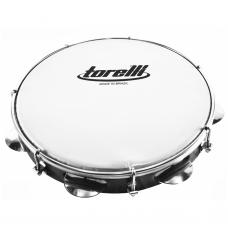 Pandeiro Torelli TP309 Injetado Pele Nylon 10 Branco