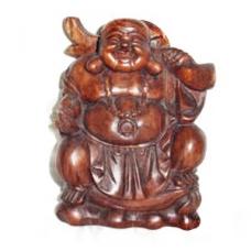 Buda Happy Em Cima Do Saco 25CM