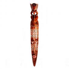 M&aacute;scara Burung Trabalhada 1MT Cru