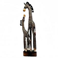 Dupla de Zebras Cru 80CM