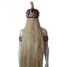 Paramenta luxo de Obalua&ecirc; Preto e Vermelho