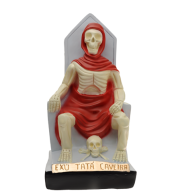 Exu Tat&aacute; Caveira 20 Cm