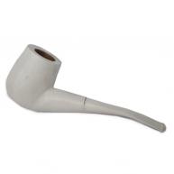 Cachimbo De Madeira  Reto Branco