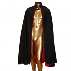 Capa de Oxford - Preta e Vermelha com Acabamento Vermelho