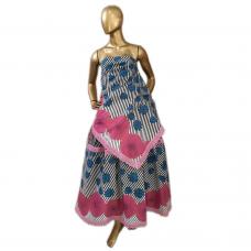 Conjunto de Ankara Feminino Estampado