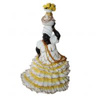 Baiana De Oxum Em Resina 40 CM