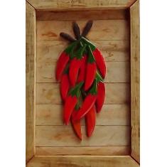 Quadro Ramo De Pimentas