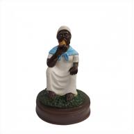 Preta Velha Em Resina 10 Cm