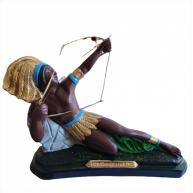 Caboclo Pena Dourada 45 Cm