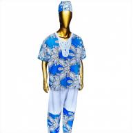 Conjunto De Ankara Masculino Estampado