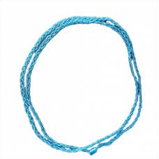 Braj&aacute; 3 Fios Tran&ccedil;ados Azul Cristal C/ 1 Firma