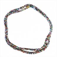 Braj&aacute; 3 Fios Tran&ccedil;ados V&aacute;rias Cores Cristal e Fosco C/ 1 Firma