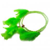 Braj&aacute; 3 Fios Tran&ccedil;ado - Verde Fosco C\Penas(Caboclo)