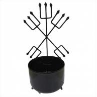 Ferragem com Panela de Ferro- Exu