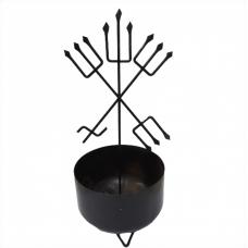 Ferragem com Panela de Ferro- Exu