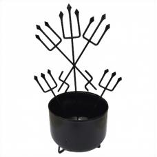 Ferragem com Panela de Ferro- Exu