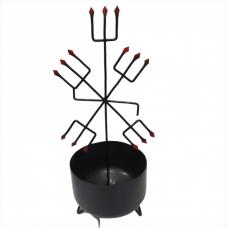 Ferragem com Panela de Ferro- Exu