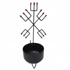 Ferragem com Panela de Ferro- Exu