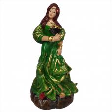 Cigana Em Resina 17 CM (Verde)