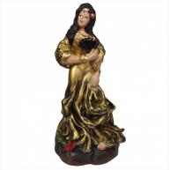 Cigana Em Resina 17 CM (Dourada)