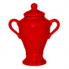 Quartinha Grande C/Asa - Vermelha