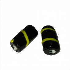 Firma Preta Com Listra Amarela (Vidro)