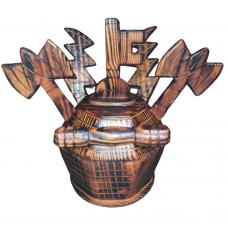 Jogo De Ib&aacute; Em Madeira (Xang&ocirc;)