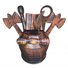 Jogo De Ib&aacute; Em Madeira (Xang&ocirc;)