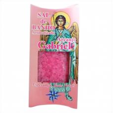 Sal de Banho perfumado com aroma de Anjo Gabriel caixinha de 100g