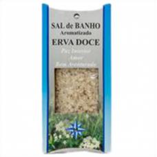 Sal de Banho perfumado com aroma de Erva Doce caixinha de 100g