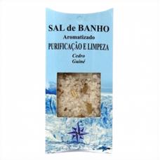 Sal de Banho perfumado com aroma de Purifica&ccedil;&atilde;o e Limpeza caixinha de 100g