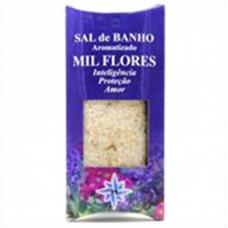 Sal de Banho perfumado com aroma de Mil Flores  caixinha de 100g
