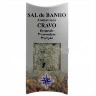 Sal de Banho perfumado com aroma de Cravo caixinha de 100g
