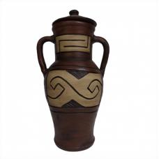 Quartinha Marajoara  30 Cm (Com Asa)