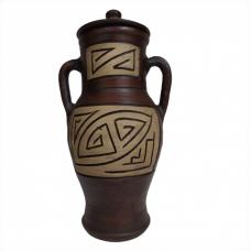 Quartinha Marajoara  30 Cm (Com Asa)