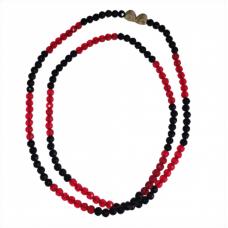 Guia De Cristal Bicolor (Vermelho e Preto)