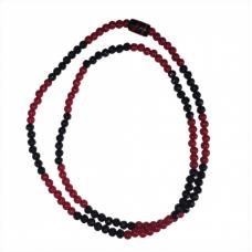 Guia de Porcelana Bicolor ( Vermelho e Preto)