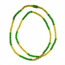 Guia De Cristal Bicolor ( Verde e Amarelo)