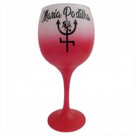 Ta�a Personalizada Para Pombo Gira  Maria Padilha (Vermelha/Branca)