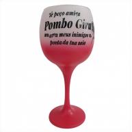 Ta&ccedil;a Personalizada Para Pombo Gira (Vermelha/Branca)