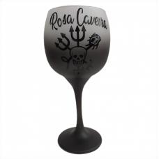 Ta&ccedil;a Personalizada Para Pombo Gira Rosa Caveira (Preta/Branca)