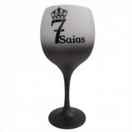 Ta&ccedil;a Personalizada Para Pombo Gira 7 Saias (Preta/Branca)