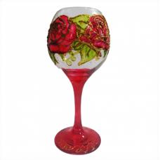 Ta�a Decorada Para Pombo gira (Vermelha)