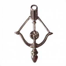 Pingente Of&aacute; de Oxossi (Prata)