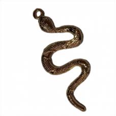 Pingente de Cobra (dourado)
