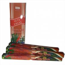 Caixa Incenso Darshan Sete Ervas